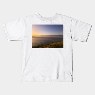 Mountain Sunset Kids T-Shirt